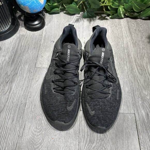 Nike Free RN 5.0 Next Nature Mens Size 10 Running Shoes Black Minimalist Sneaker - Picture 2 of 10